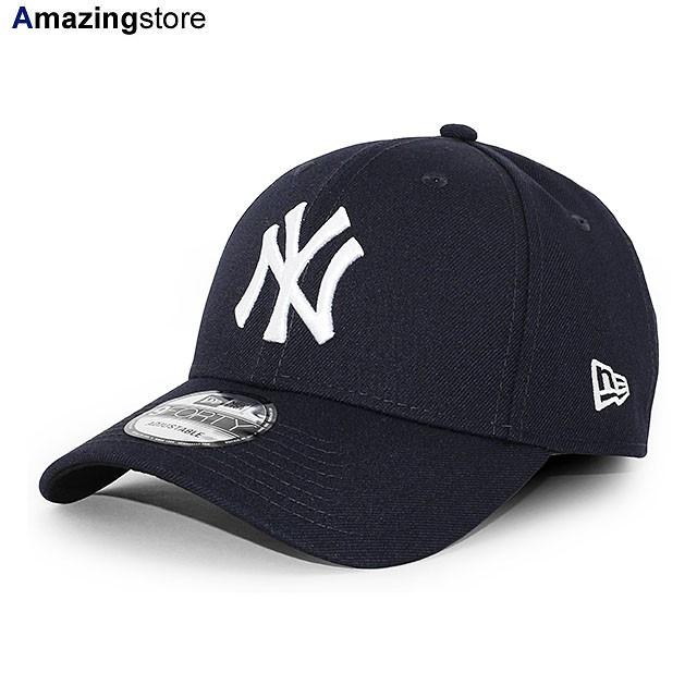 ニューエラ キャップ 9FORTY ニューヨーク ヤンキース  MLB TEAM-COLOR ADJUSTABLE CAP NAVY  NEW ERA NEW YORK YANKEES 13562133｜amazingstore