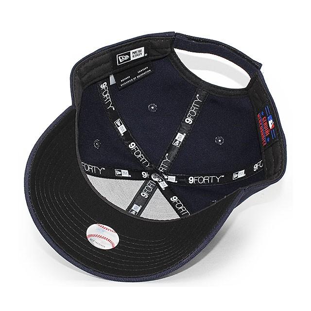 ニューエラ キャップ 9FORTY ニューヨーク ヤンキース  MLB TEAM-COLOR ADJUSTABLE CAP NAVY  NEW ERA NEW YORK YANKEES 13562133｜amazingstore｜04