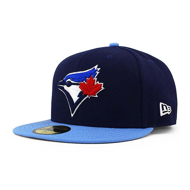 ニューエラ キャップ 59FIFTY トロント ブルージェイズ MLB ON-FIELD AUTHENTIC ALTERNATE 4 FITTED CAP NAVY NEW ERA TORONTO BLUE JAYS 13554960｜amazingstore｜02