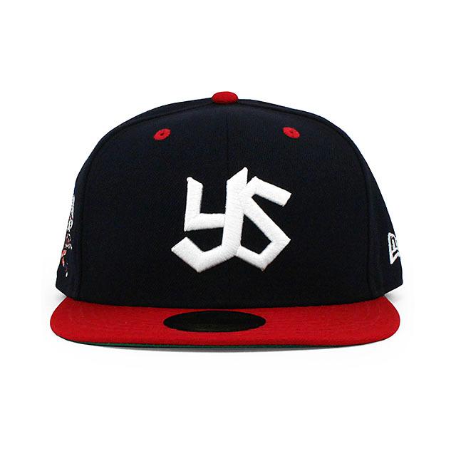 ニューエラ キャップ 59FIFTY 東京ヤクルト スワローズ  NPB CLASSIC 1974-77 FITTED CAP NAVY-RED  NEW ERA TOKYO YAKULT SWALLOWS｜amazingstore｜02