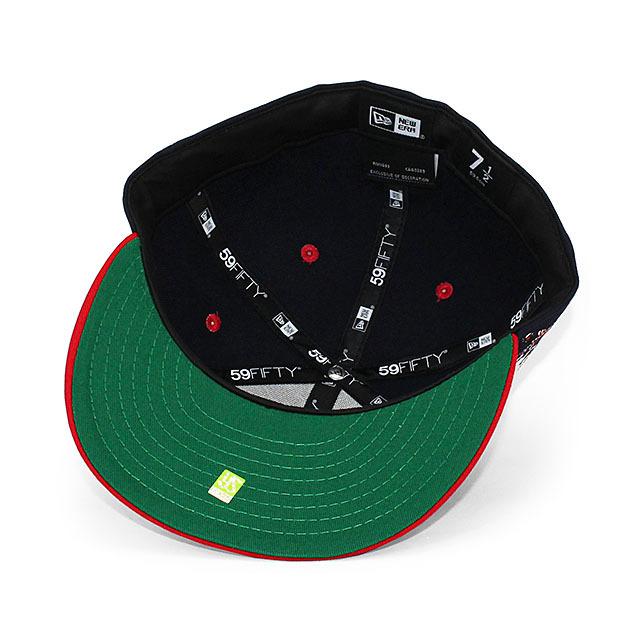 ニューエラ キャップ 59FIFTY 東京ヤクルト スワローズ  NPB CLASSIC 1974-77 FITTED CAP NAVY-RED  NEW ERA TOKYO YAKULT SWALLOWS｜amazingstore｜04