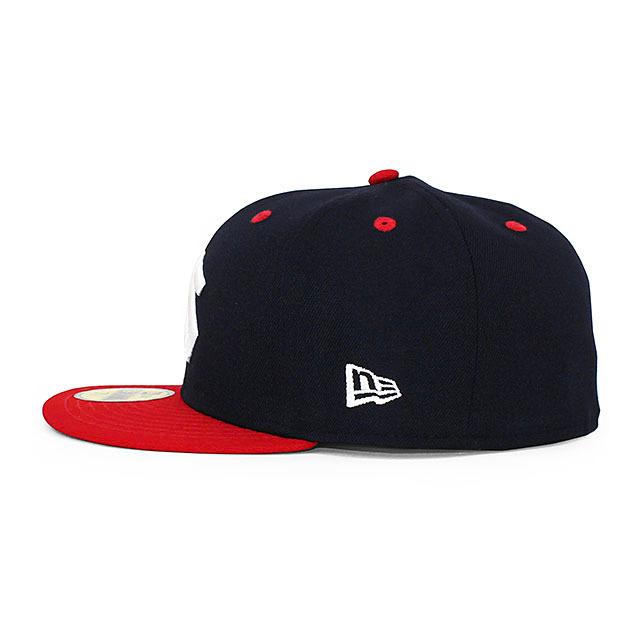 ニューエラ キャップ 59FIFTY 東京ヤクルト スワローズ  NPB CLASSIC 1974-77 FITTED CAP NAVY-RED  NEW ERA TOKYO YAKULT SWALLOWS｜amazingstore｜05