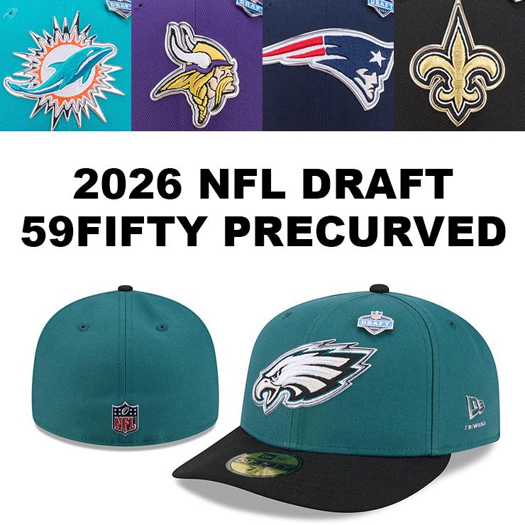 59FIFTY 2026 NFL ドラフト選手着用 ニューエラ キャップ PRECURVED