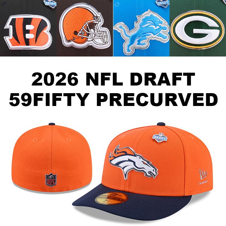 59FIFTY 2026 NFL ドラフト選手着用 ニューエラ キャップ PRECURVED