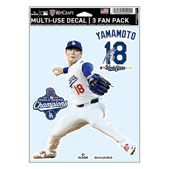 山本由伸モデル 2025 ワールドシリーズチャンピオン ロサンゼルス 