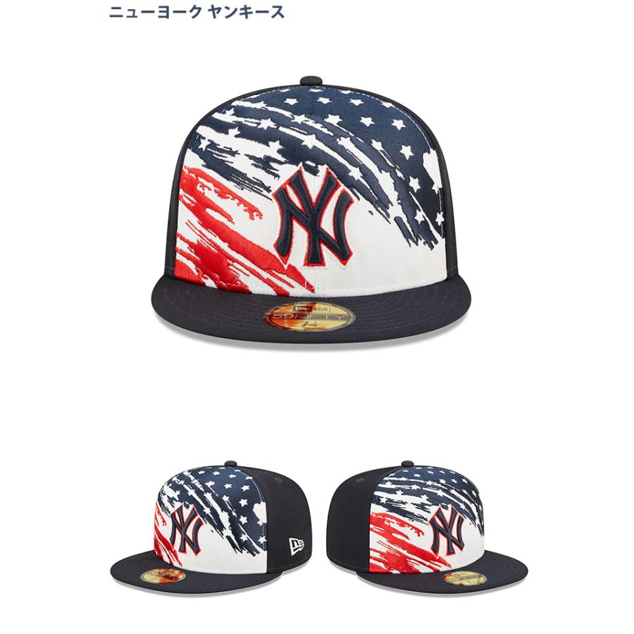 独立記念日モデル ニューエラ キャップ 59FIFTY 2022 MLB JULY 4TH STARS N STRIPES FITTED CAP  NEW ERA 帽子 キャップ オーセンティック ON-FIELD｜amazingstore｜12