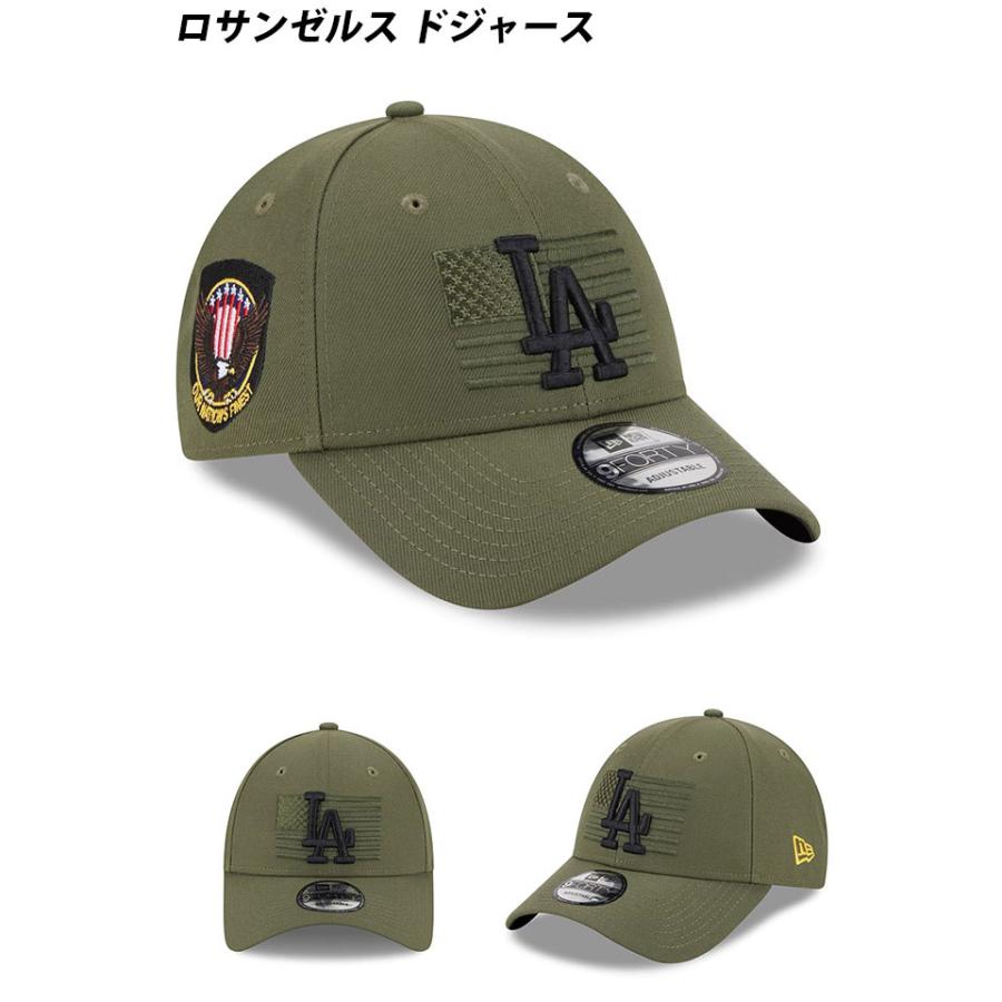 ニューエラ キャップ 9FORTY 2023 MLB ARMED FORCES SNAPBACK CAP OLIVE NEW ERA オリーブ｜amazingstore｜10