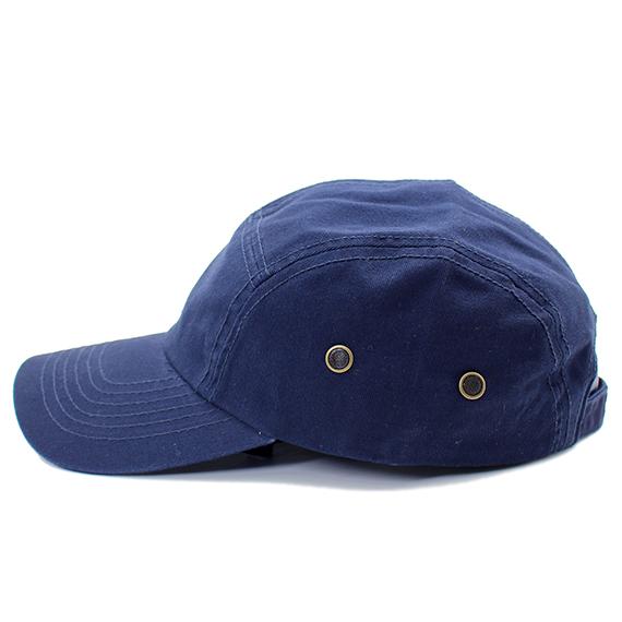 ニューハッタン キャンプキャップ BLANK 5-PANEL ARMY CAP NAVY  NEWHATTAN｜amazingstore｜05