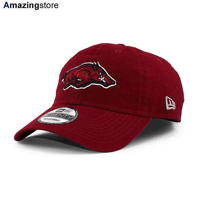 9TWENTY ニューエラ キャップ アーカンソー レイザーバックス NCAA