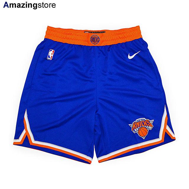 ナイキ ショーツ ニューヨーク ニックス  NBA ICON EDITON SWINGMAN SHORTS RYL BLUE  NIKE NEW YORK KNICKS｜amazingstore