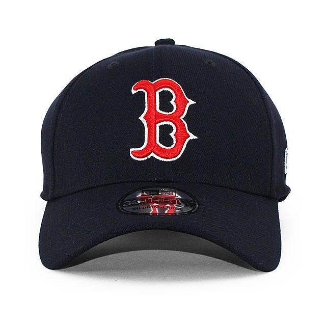 ニューエラ キャップ 39THIRTY ボストン レッドソックス MLB TEAM CLASSIC FLEX FIT CAP NAVY NEW ERA BOSTON RED SOX｜amazingstore｜02