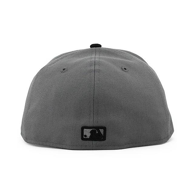 ニューエラ キャップ 59FIFTY アトランタ ブレーブス MLB 2T TEAM BASIC FITTED CAP GREY BLACK NEW ERA ATLANTA BRAVES｜amazingstore｜03