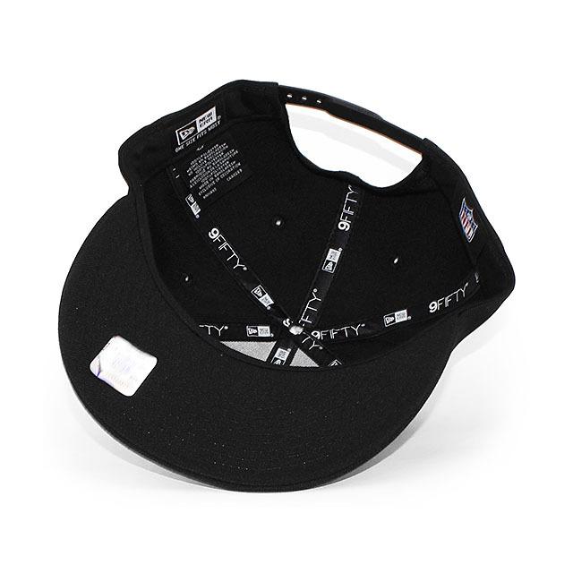 ニューエラ キャップ 9FIFTY スナップバック ヒューストン テキサンズ NFL TEAM BASIC SNAPBACK CAP BLACKOUT NEW ERA HOUSTON