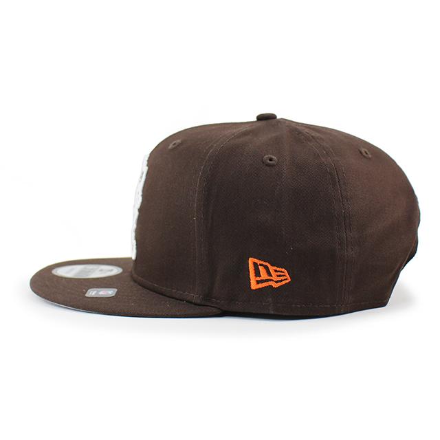 海外限定】ニューエラ クリーブランドブラウンズ 9FIFTY ブラック