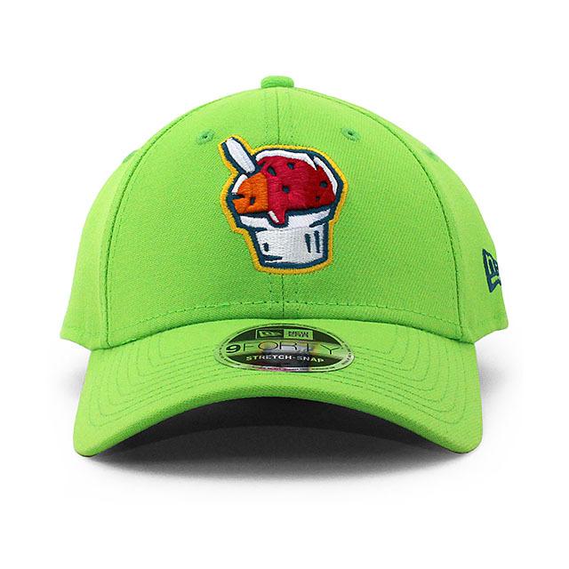 ニューエラ キャップ 9FORTY コーパスクリスティ フックス MiLB COPA DE LA DIVERSION STRETCHSNAPBACK CAP LIME NEW ERA