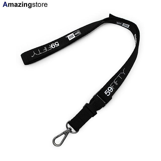 ニューエラ ネックストラップ SIZING LANYARD BLACK NEW ERA NECK