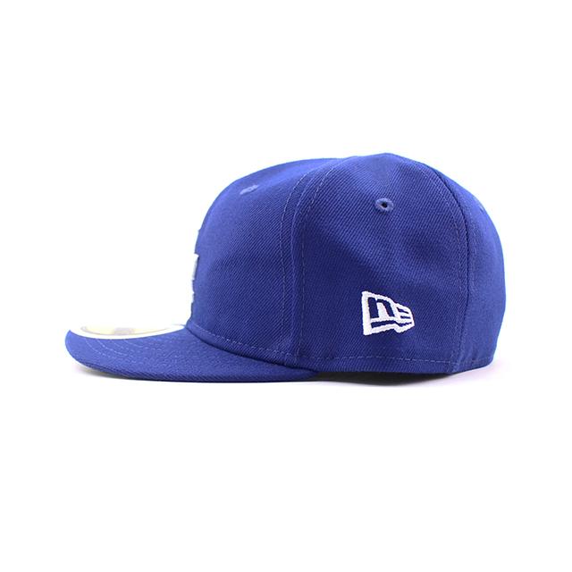 2024 ポストシーズンモデル 子供用 ニューエラ キャップ 59FIFTY ロサンゼルス ドジャース YOUTH MLB POSTSEASON ON-FIELD AUTHENTIC GAME FITTED CAP ROYALの画像