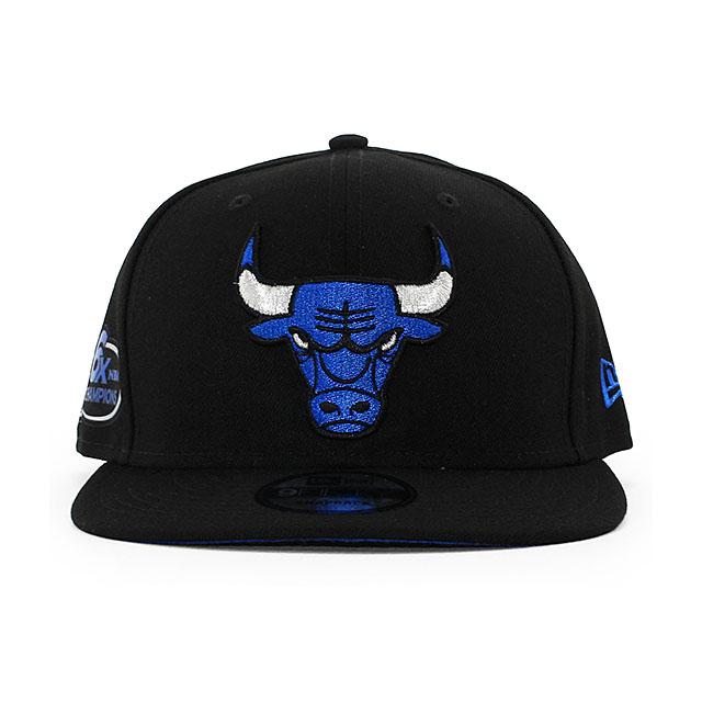 ニューエラ キャップ 9FIFTY シカゴ ブルズ 6X NBA CHAMPIONS ROYAL