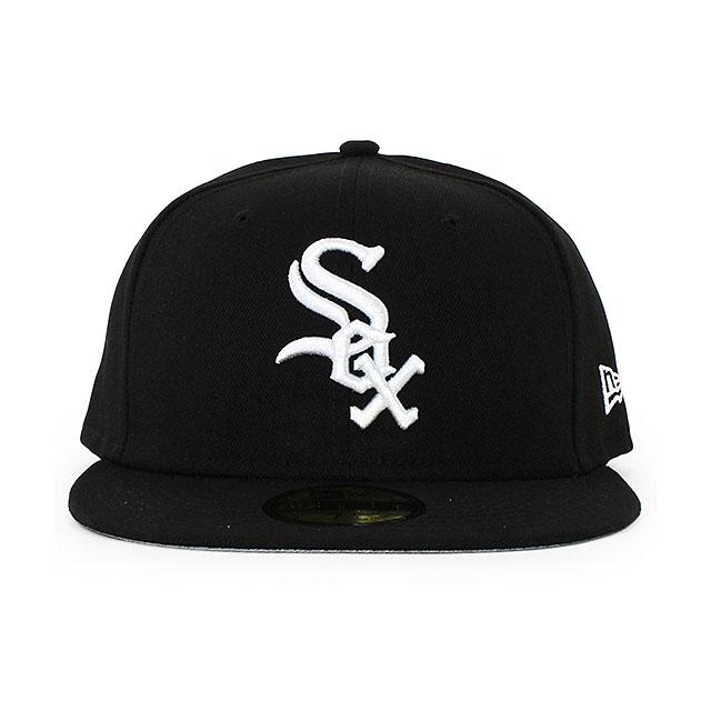 ニューエラ キャップ 59FIFTY シカゴ ホワイトソックス MLB AC OTC FITTED CAP BLACK NEW ERA CHICAGO WHITE SOX｜amazingstore｜02