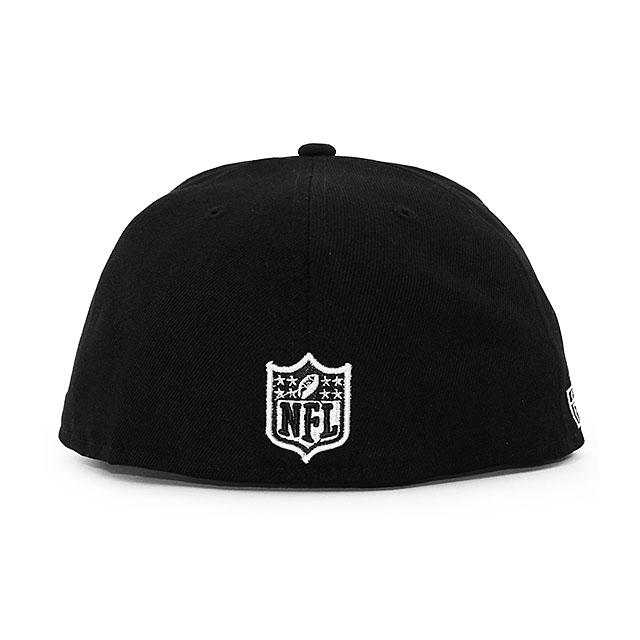 New Era 59FIFTY ブラックキャップ NFL Pro Bowl 59FIFTY ニューエラ キャップ ロサンゼルス ラムズ NFL 1990 PRO BOWL
