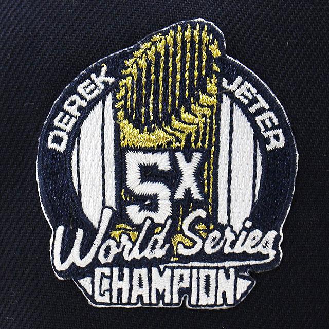 59FIFTY デレク ジーター通算5度WS制覇記念 HALL OF FAME 59FIFTY デレク ジーター通算5度WS制覇記念 HALL OF FAME