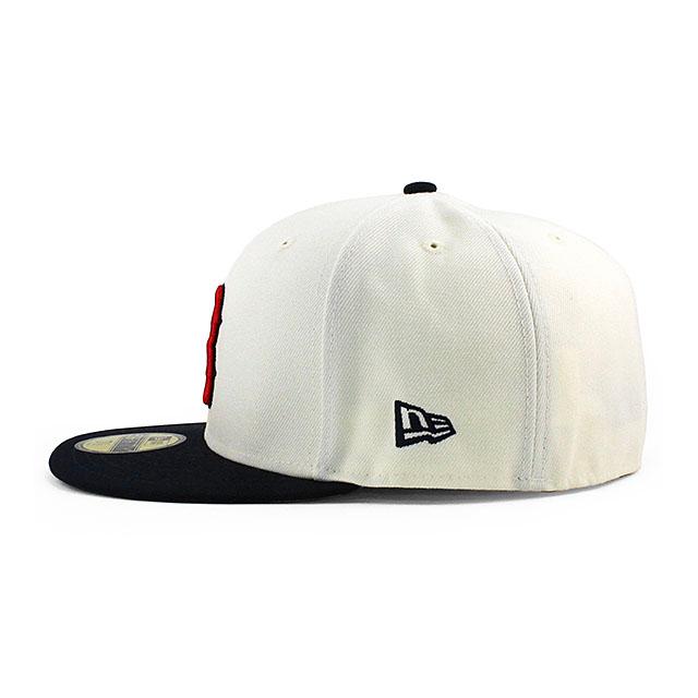 ニューエラ キャップ 59FIFTY ボストン レッドソックス MLB 2013 WORLD SERIES GREY BOTTOM FITTED CAP CREAM NEW ERA BOSTON RED SOX｜amazingstore｜05