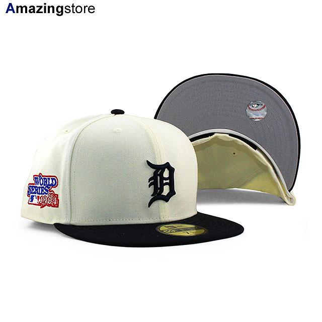 ニューエラ キャップ 59FIFTY デトロイト タイガース MLB 1984 WORLD SERIES GREY BOTTOM FITTED CAP  CREAM NAVY NEW ERA DETROIT TIGERS :ap60305776:Amazingstore - 通販 -