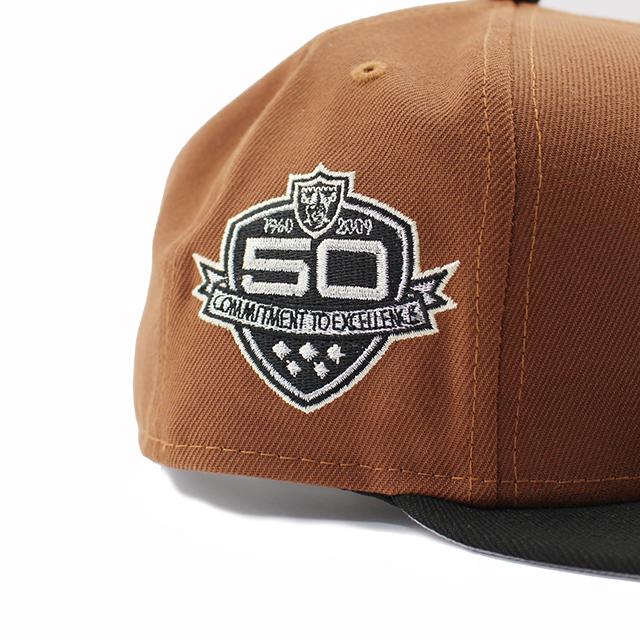 59FIFTY ニューエラ キャップ ラスベガス レイダース NFL 50TH