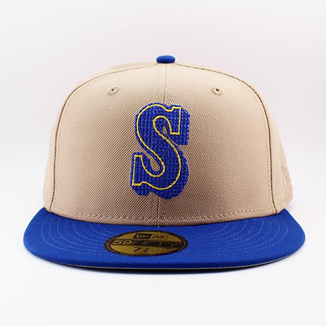 59FIFTY ニューエラ キャップ シアトル マリナーズ MLB NEEDLEPOINT