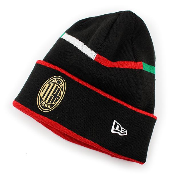 AC ミラン90’s Cap  NEW ERA（ニューエラ） ニット ビーニーキャップ AC ミラン 1995 CUFF