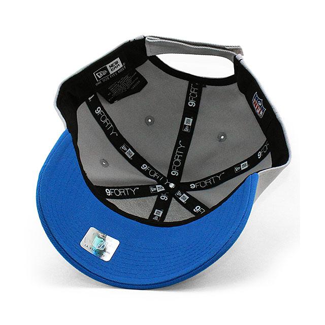 【デッドストック】デトロイトライオンズ キャップ 青 ANNCO製 NFL公式品 9FORTY ニューエラ キャップ デトロイト ライオンズ NFL THE LEAGUE