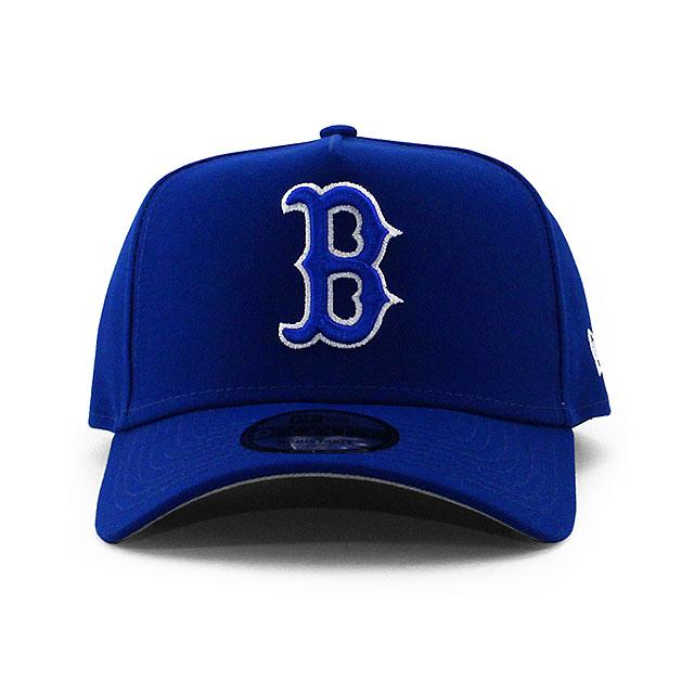 ニューエラ キャップ 9FORTY スナップバック ボストン レッドソックス MLB A-FRAME SNAPBACK CAP LIGHT ROYAL BLUE NEW ERA BOSTON RED SOX｜amazingstore｜02