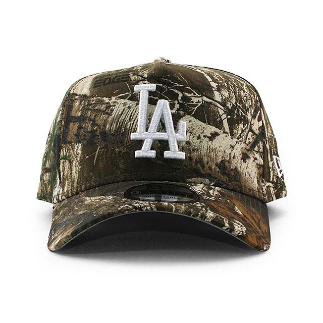 ニューエラ キャップ 9FORTY スナップバック ロサンゼルス ドジャース MLB A-FRAME SNAPBACK CAP REAL TREE CAMO NEW ERA LOS ANGELES DODGERS｜amazingstore｜02