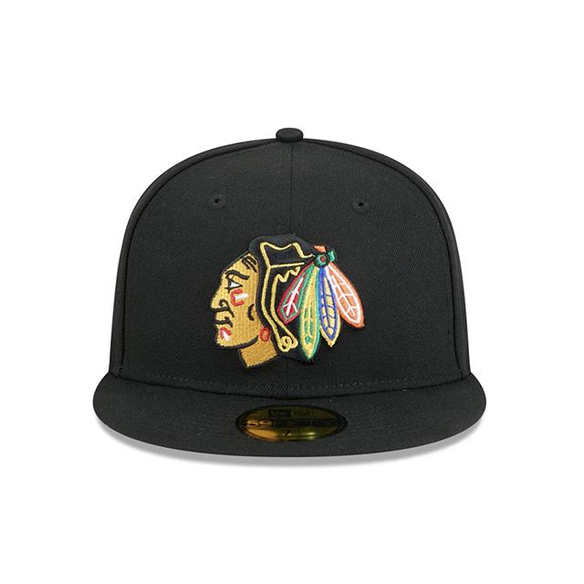 59FIFTY ニューエラ キャップ シカゴ ブラックホークス NHL TEAM BASIC
