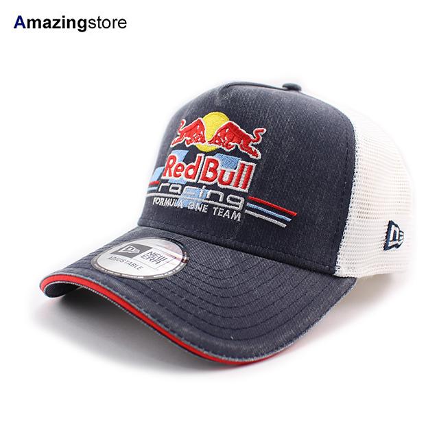 Trucker ニューエラ メッシュキャップ オラクル レッドブル レーシング
