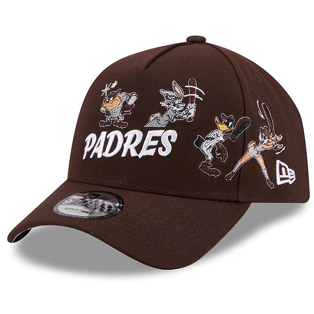 【海外限定】 パドレス 9FORTY ブラウン ハートロゴ キャップ ③ 9FORTY ニューエラ ルーニー テューンズ キャップ サンディエゴ