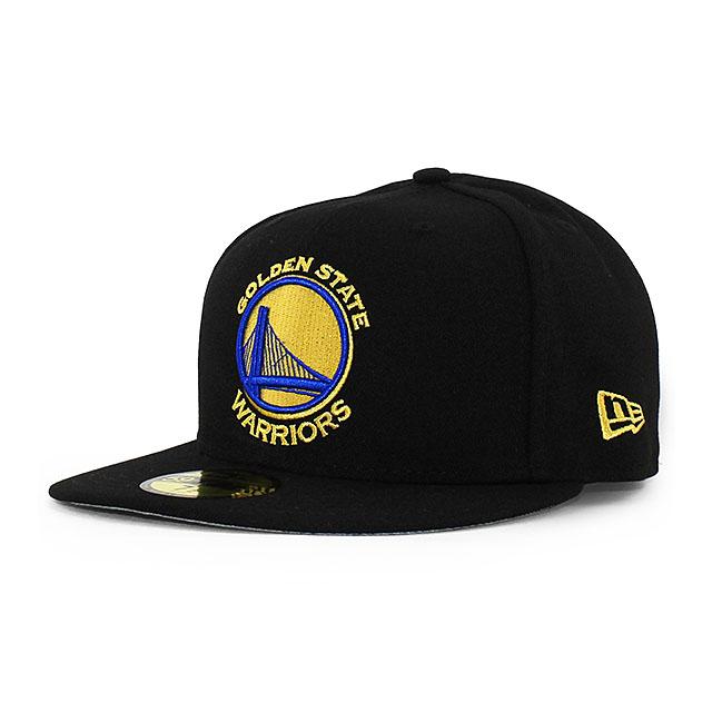 ニューエラ キャップ 59FIFTY ゴールデンステイト ウォリアーズ NBA TEAM BASIC FITTED CAP BLACK NEW ERA GOLDEN STATE WARRIORS｜amazingstore｜02