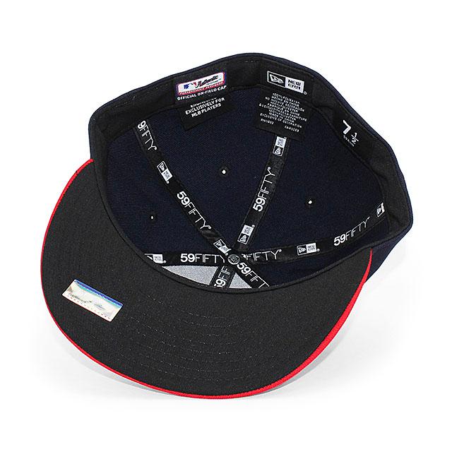 ニューエラ キャップ 59FIFTY セントルイス カージナルス MLB ON-FIELD AUTHENTIC ALTERNATE 2 FITTED CAP NAVY NEW ERA ST.LOUIS CARDINALS｜amazingstore｜04