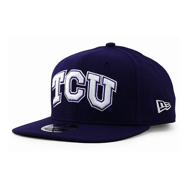 9FIFTY ニューエラ キャップ TCU ホーンドフロッグス NCAA TEAM-BASIC