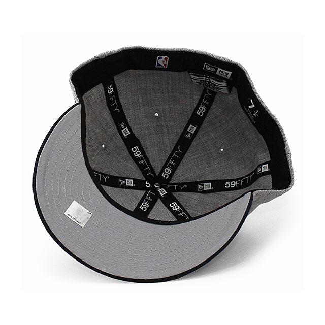 ニューエラ キャップ 59FIFTY メンフィス グリズリーズ  NBA LC LOW-CROWN FITTED CAP LP HEATHER GRE- NAVY  NEW ERA MEMPHIS GRIZZLIES｜amazingstore｜04