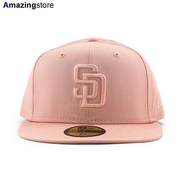 ニューエラ キャップ 59FIFTY サンディエゴ パドレス MLB TEAM BASIC FITTED CAP PINKOUT NEW