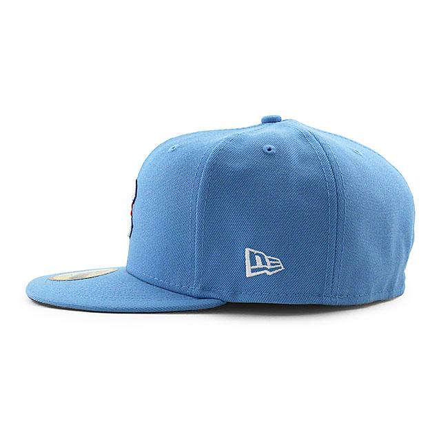 ニューエラ キャップ シティコネクト 59FIFTY シカゴ カブス MLB CITY CONNECT ALTERNATE 1 FITTED CAP SKY BLUE NEW ERA CHICAGO CUBS｜amazingstore｜05