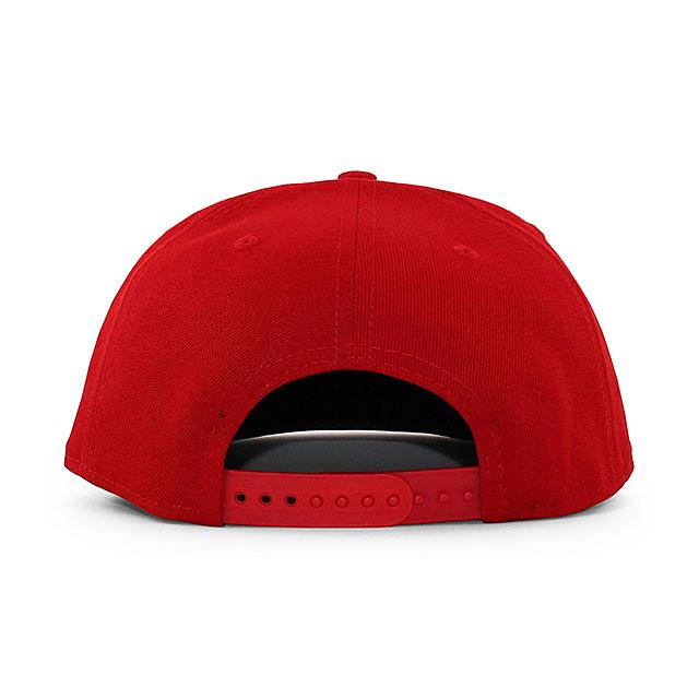 ニューエラ キャップ 9FIFTY スナップバック BLANK SNAPBACK CAP RED NEW ERA h17735 ブランク 無地