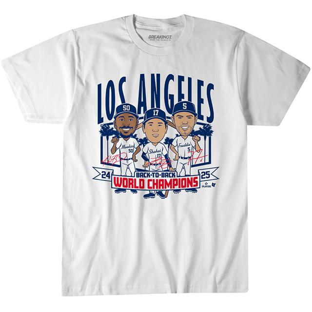 大谷翔平 山本由伸 ムーキーベッツ フレディフリーマン Tシャツ Lサイズ 大谷翔平・ムーキー ベッツ・フレディ フリーマンモデル 海外取寄