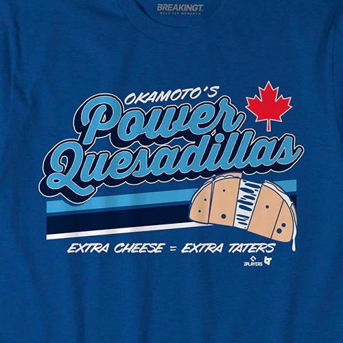岡本和真モデル 海外取寄 トロント ブルージェイズ Tシャツ POWER