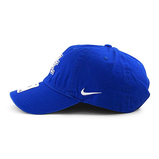 ナイキ キャップ ケンタッキー ワイルドキャッツ NCAA HERITAGE 86 LOGO STRAPBACK CAP H86 BLUE NIKE KENTUCKY WILDCATS｜amazingstore｜05