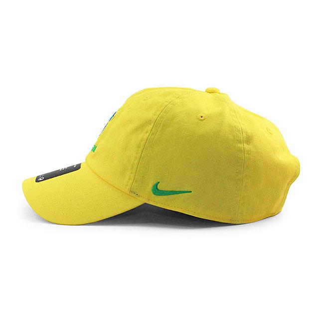 新品 未使用 タグ付き NIKE ナイキ ブラジル サッカー キャップ NIKE（ナイキ） キャップ ストラップバック サッカー ブラジル代表