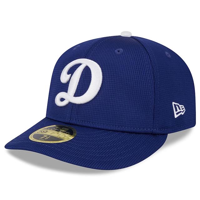 ニューエラ キャップ 海外取寄  LP59FIFTY ロサンゼルス ドジャース 2024 MLB SPRING TRANING FITTED CAP ROYAL BLUE NEW ERA LOS ANGELES DODGERS｜amazingstore｜03