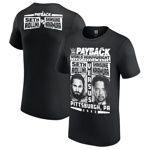 海外取寄 中邑真輔 vs セス ロリンズモデル WWE AUTHENTIC Tシャツ 2023 PAYBACK WORLD HEAVYWEIGHT CHAMPIONSHIP MATCH T-SHIRT : ff200594246 : Amazingstore - 通販 - Yahoo!ショッピング 海外取寄 中邑真輔 vs セス ロリンズモデル WWE AUTHENTIC Tシャツ 2023 PAYBACK WORLD HEAVYWEIGHT CHAMPIONSHIP MATCH T-SHIRT : ff200594246 : Amazingstore - 通販 - Yahoo!ショッピング