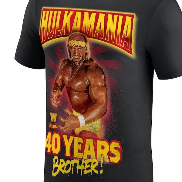 ハルク ホーガンモデル 海外取寄 WWE AUTHENTIC Tシャツ 40YEARS ハルク ホーガンモデル 海外取寄 WWE AUTHENTIC Tシャツ 40YEARS